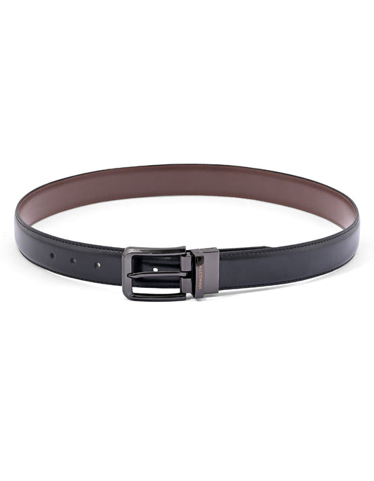 Black Premium Buckle Formal Belt