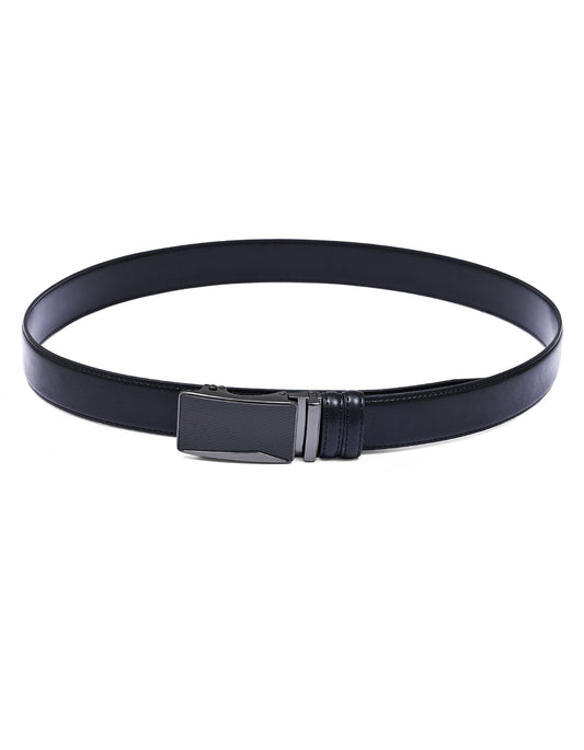 Black Plain Formal Belt