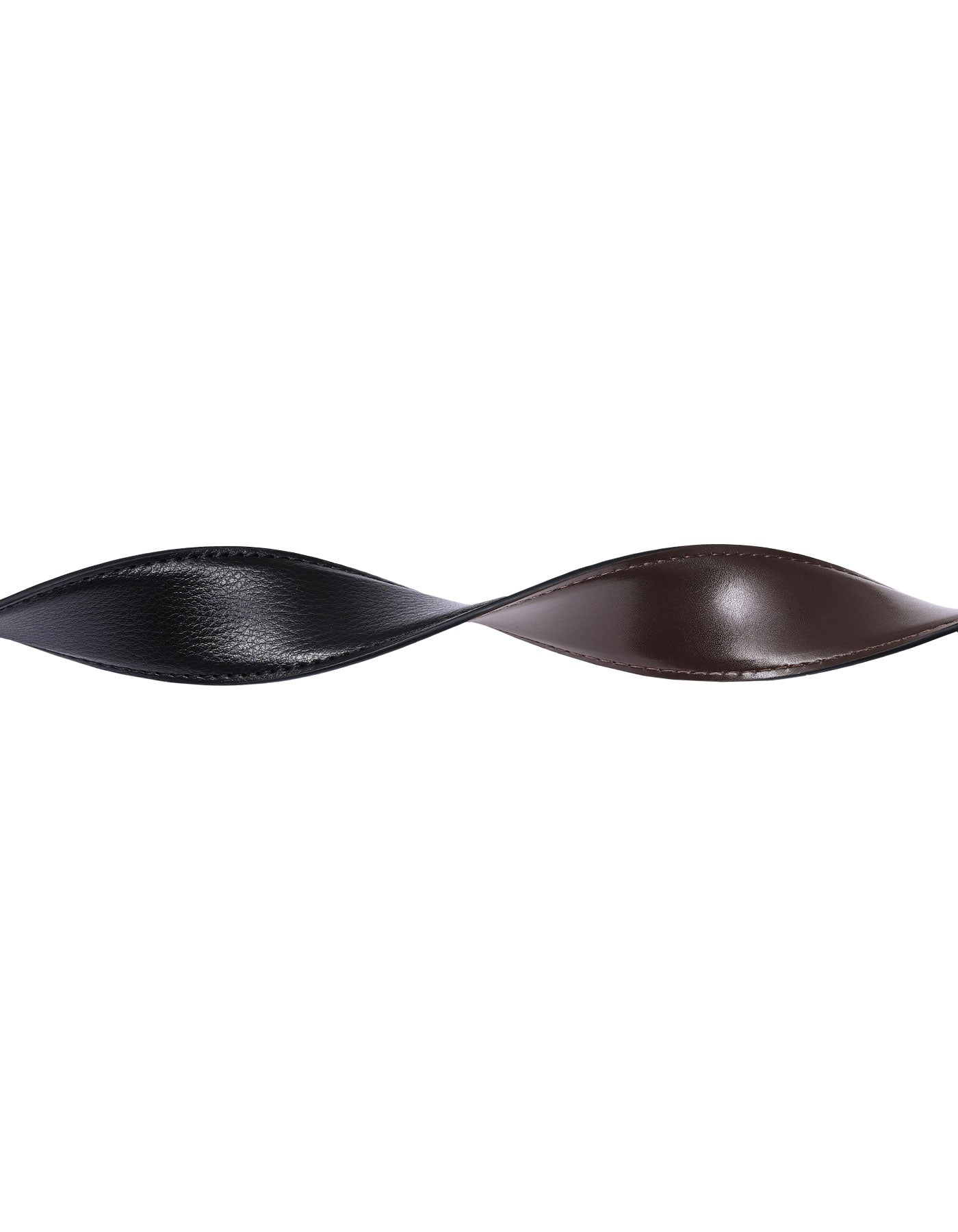 Black Texture Formal Belt