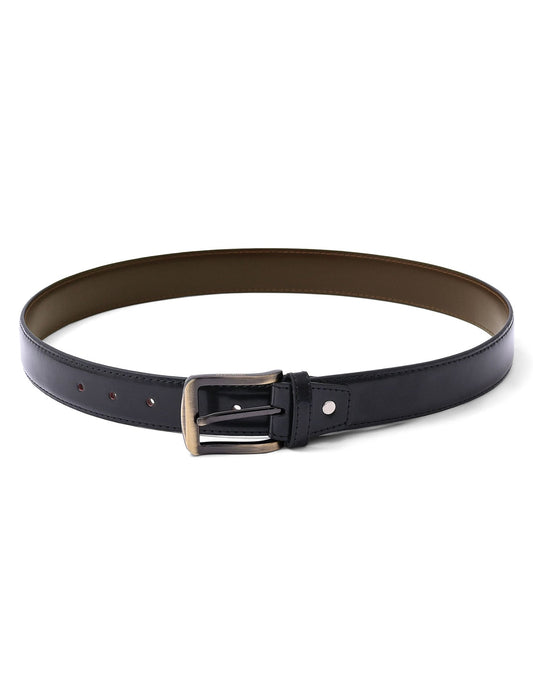 Black Plain Formal Belt