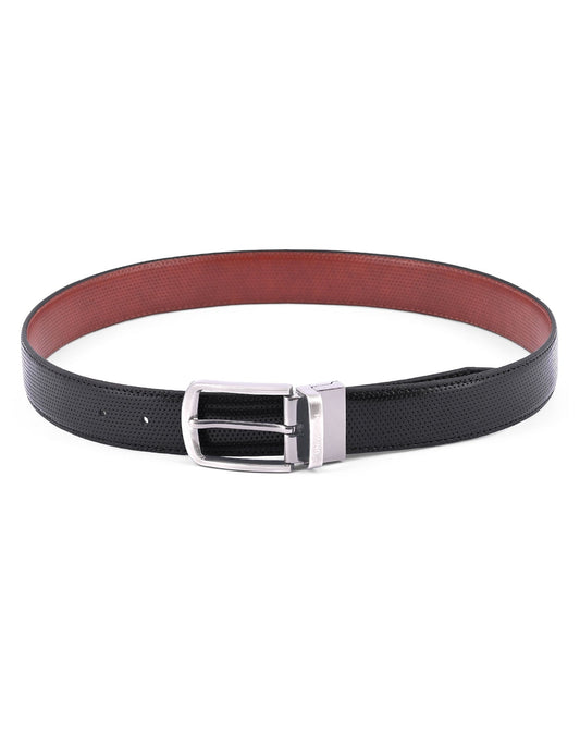 Black Premium Buckle Formal Belt