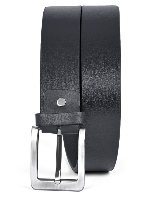 Black Plain Casual Belt