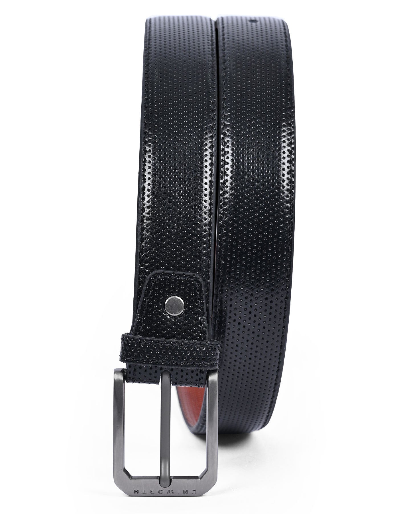 Black Plain Formal Belt