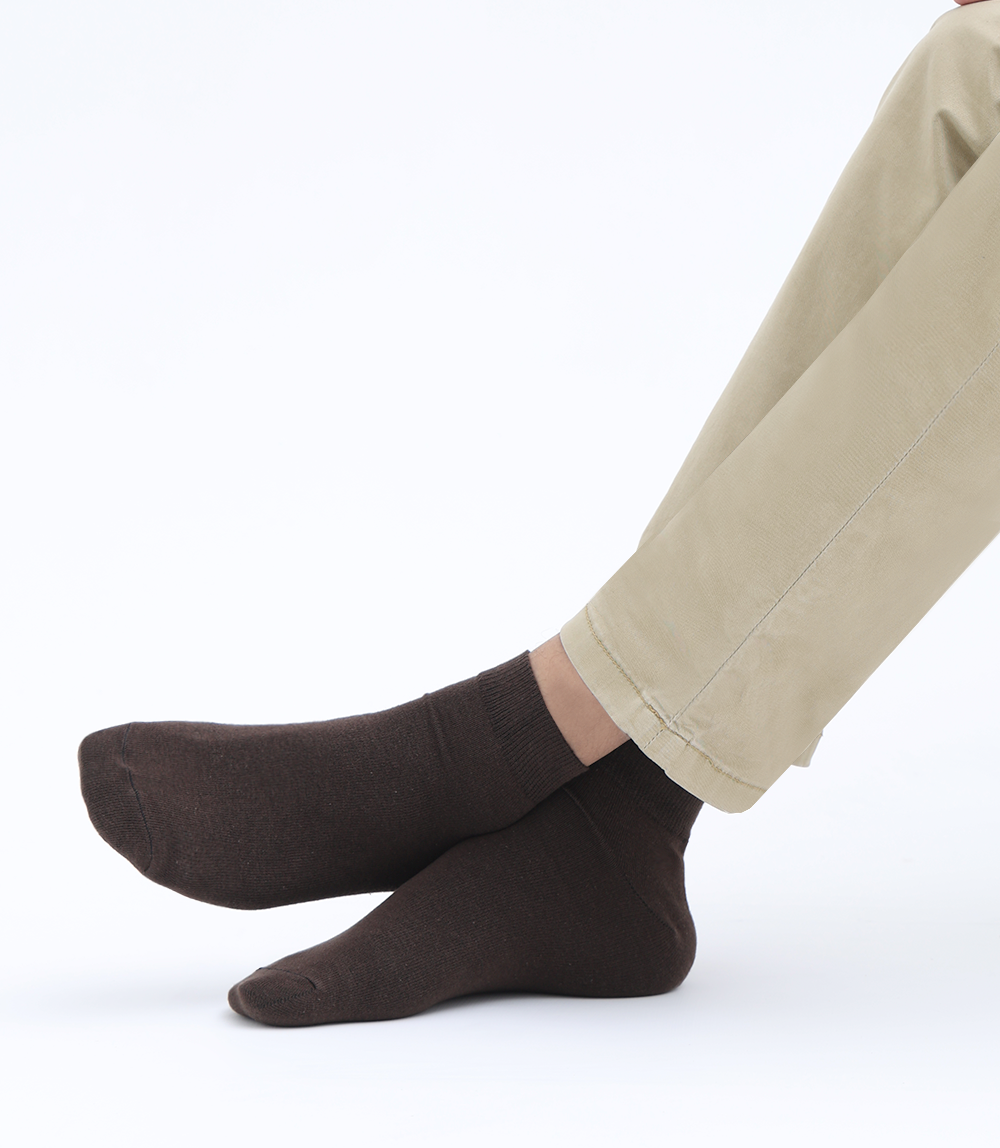 Men Socks-BROWN