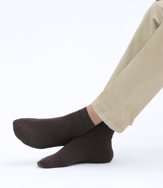 Men Socks-BROWN