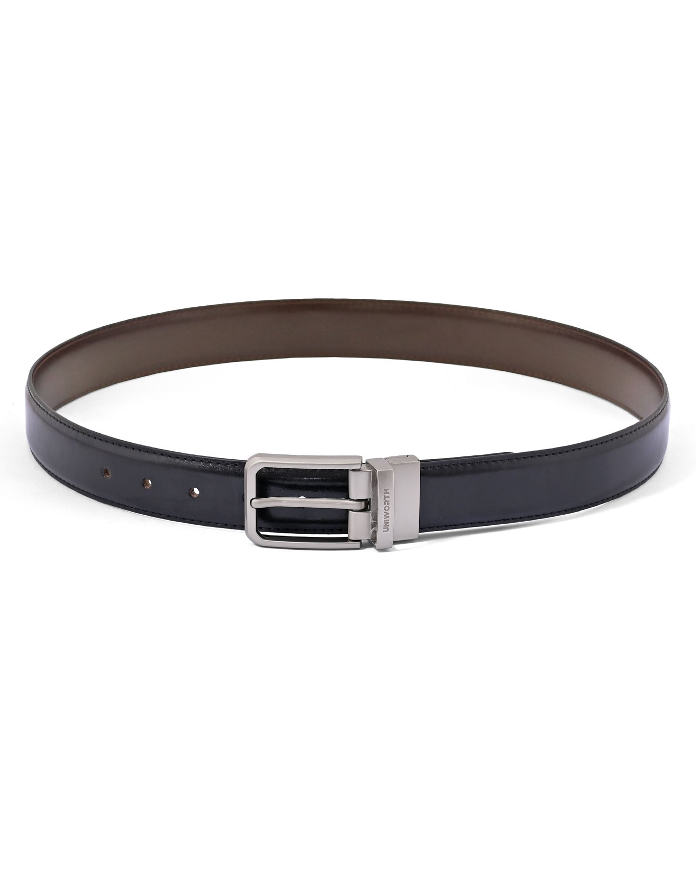 Black Premium Buckle Formal Belt