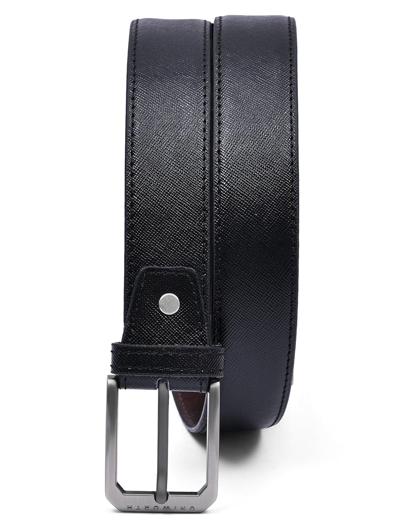 Black Plain Formal Belt