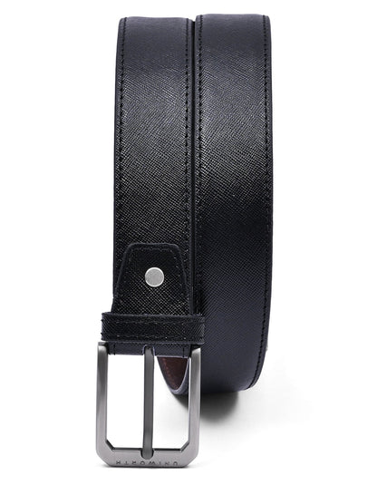 Black Plain Formal Belt