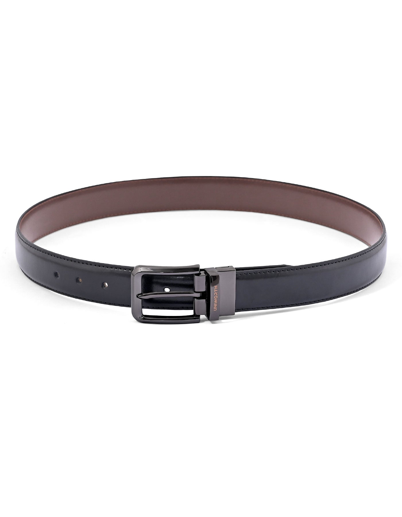 Black Premium Buckle Formal Belt