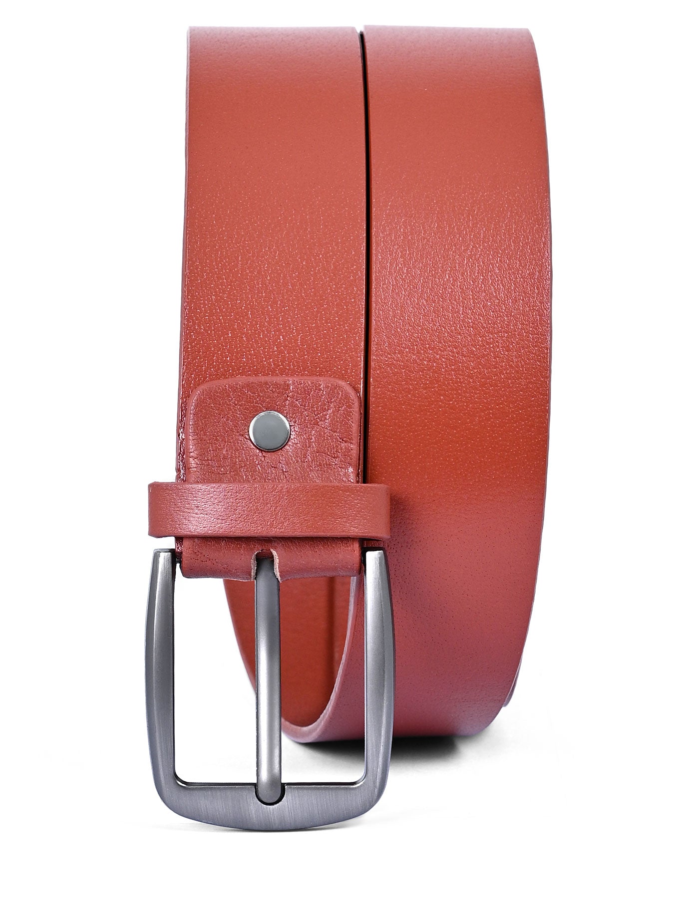 Tan Plain Casual Belt