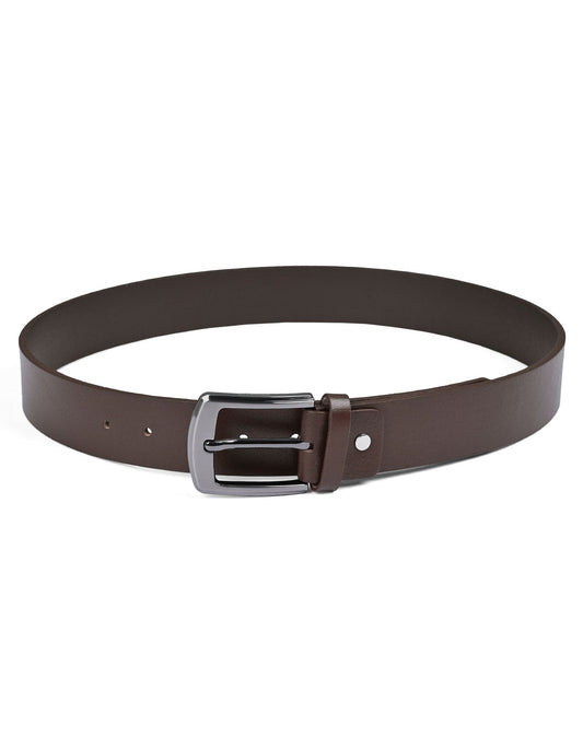 Brown Texture Casual Belt
