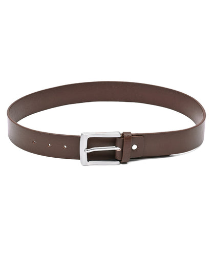 Brown Plain Casual Belt