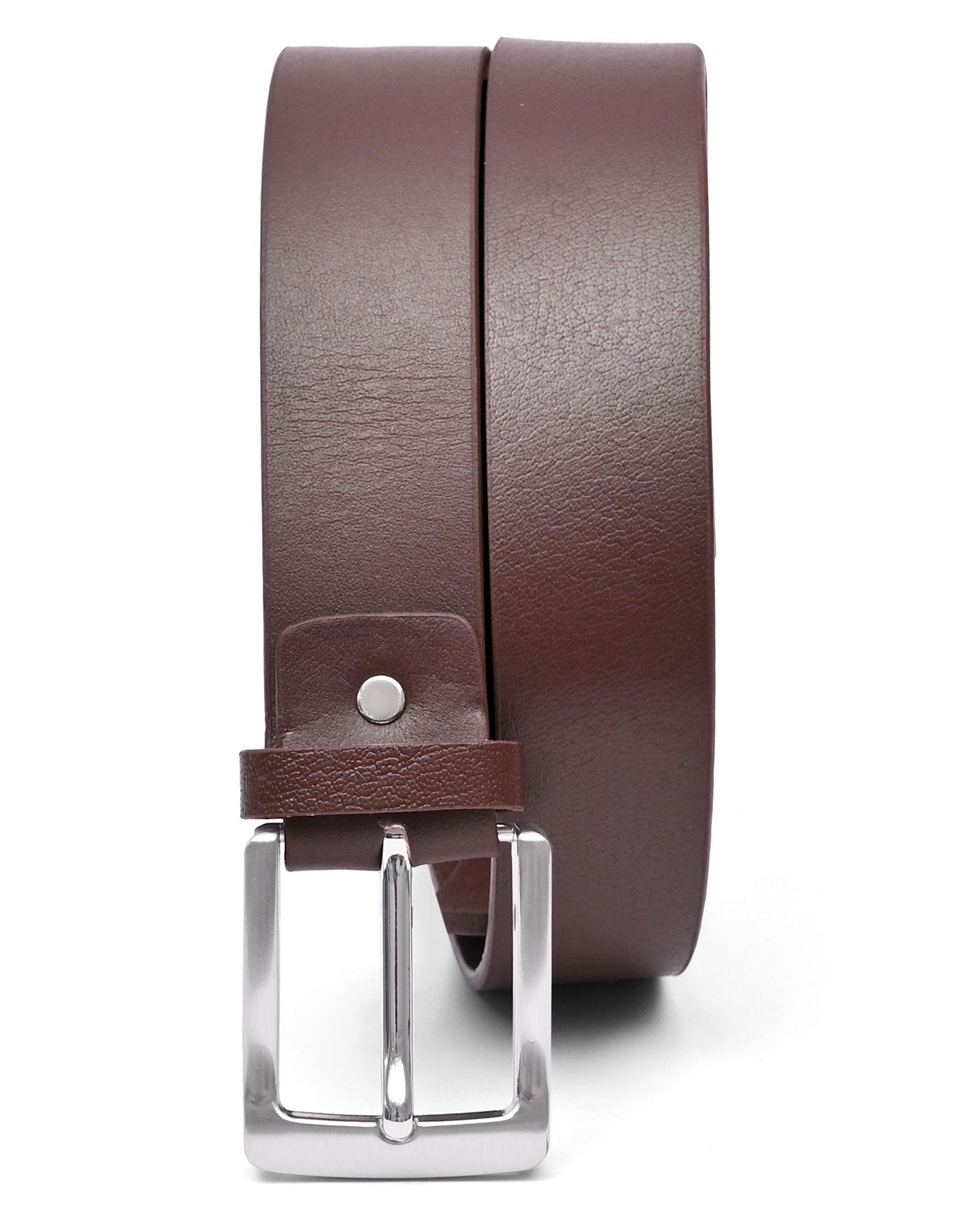Brown Plain Casual Belt