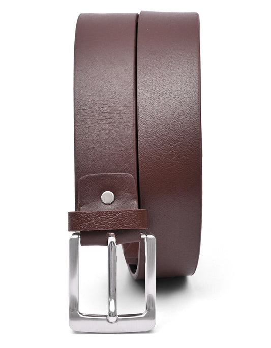 Brown Plain Casual Belt