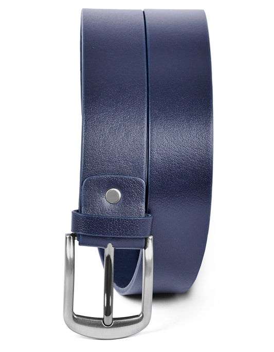 Navy Plain Casual Belt