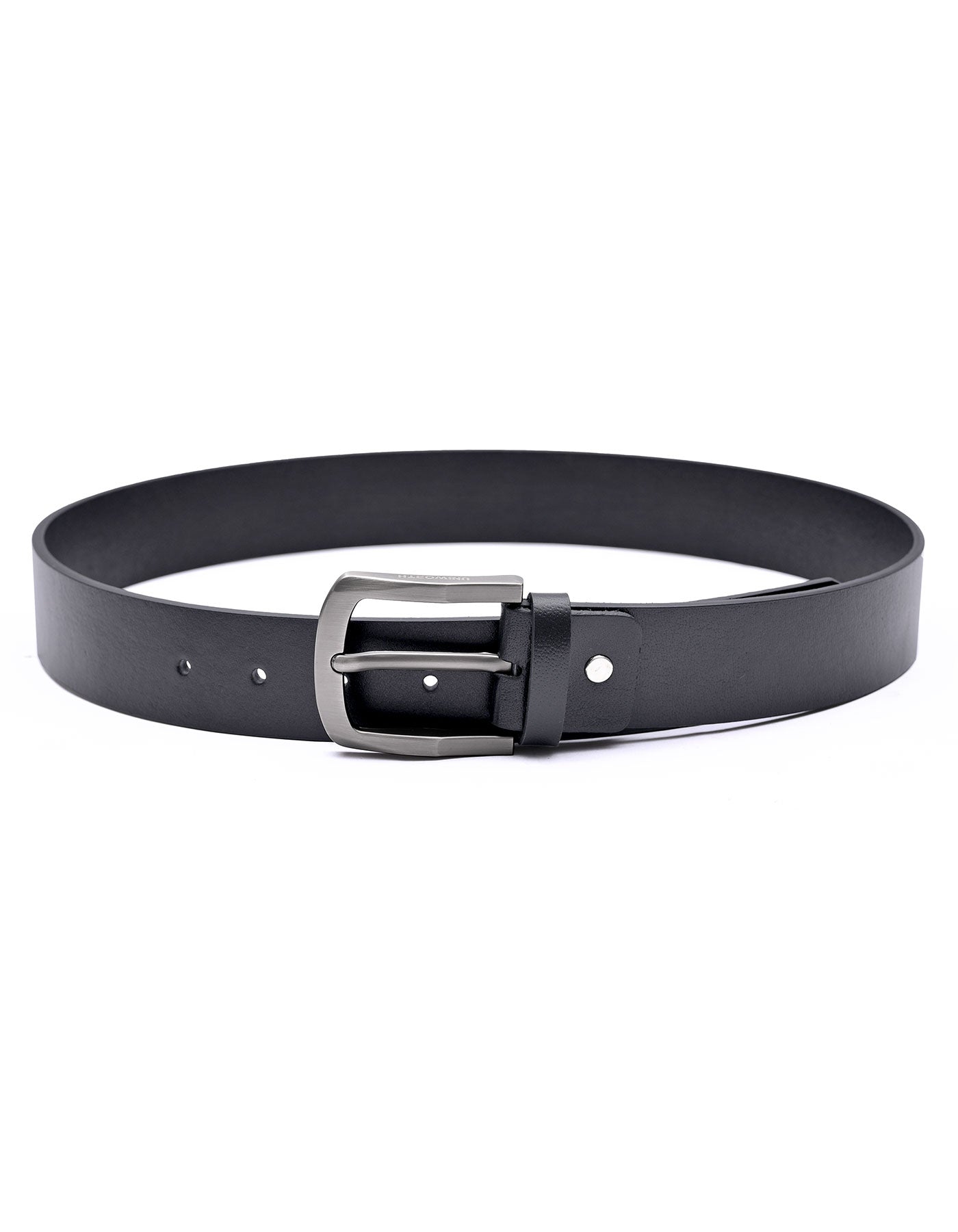 Black Plain Casual Belt