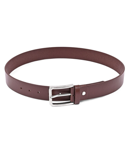 Brown Plain Casual Belt