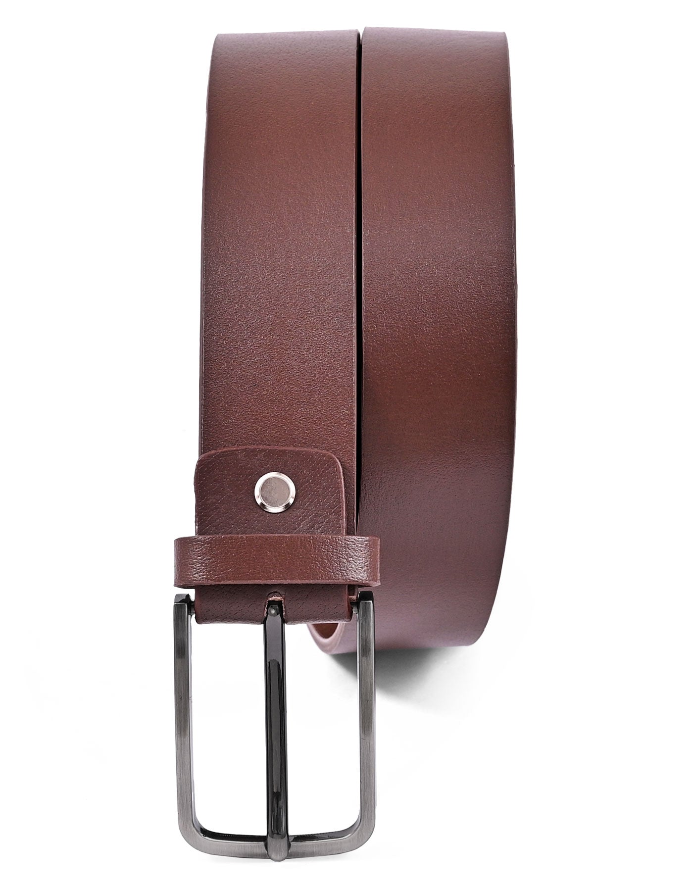 Brown Plain Casual Belt