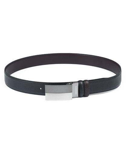 Black Texture Formal Belt