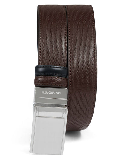 Brown Texture Formal Belt