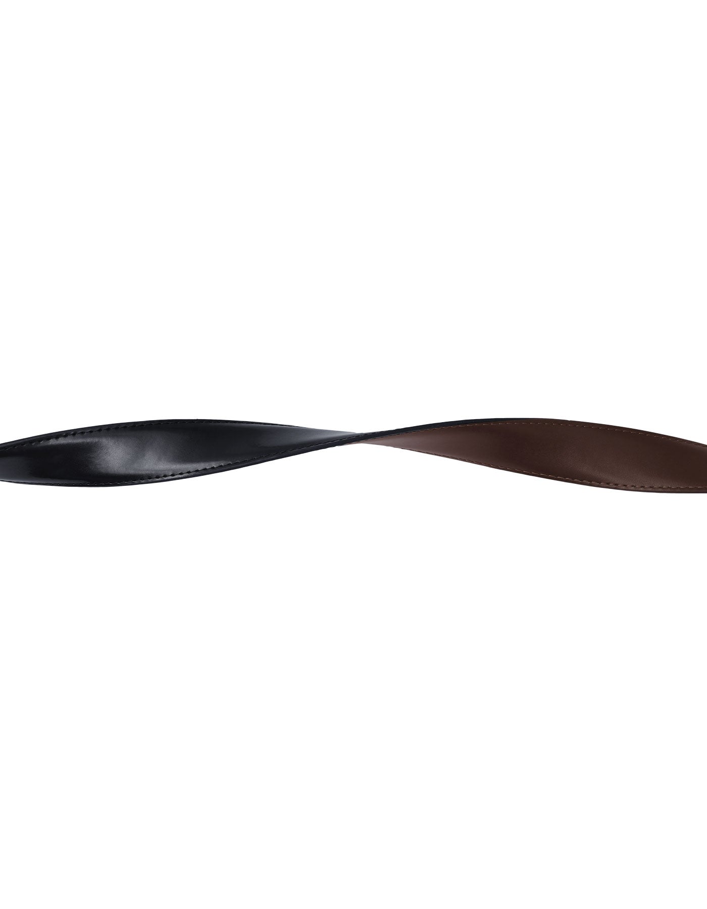 Black Plain Formal Belt
