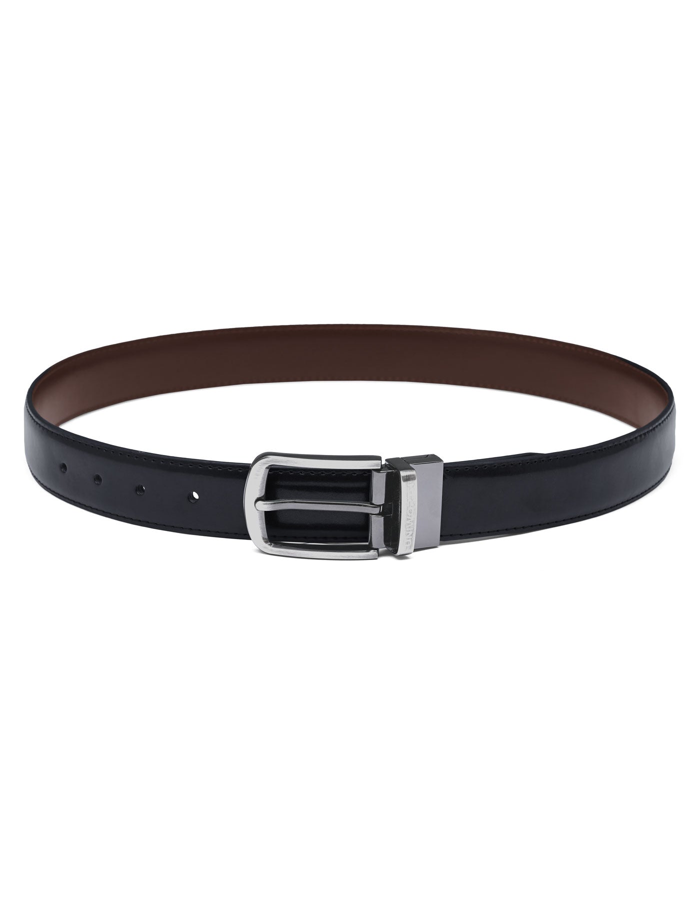 Black Plain Formal Belt