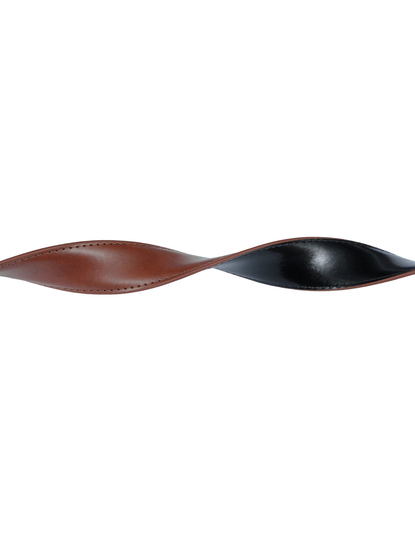 Burgundy Plain Formal Belt