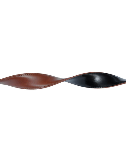Burgundy Plain Formal Belt