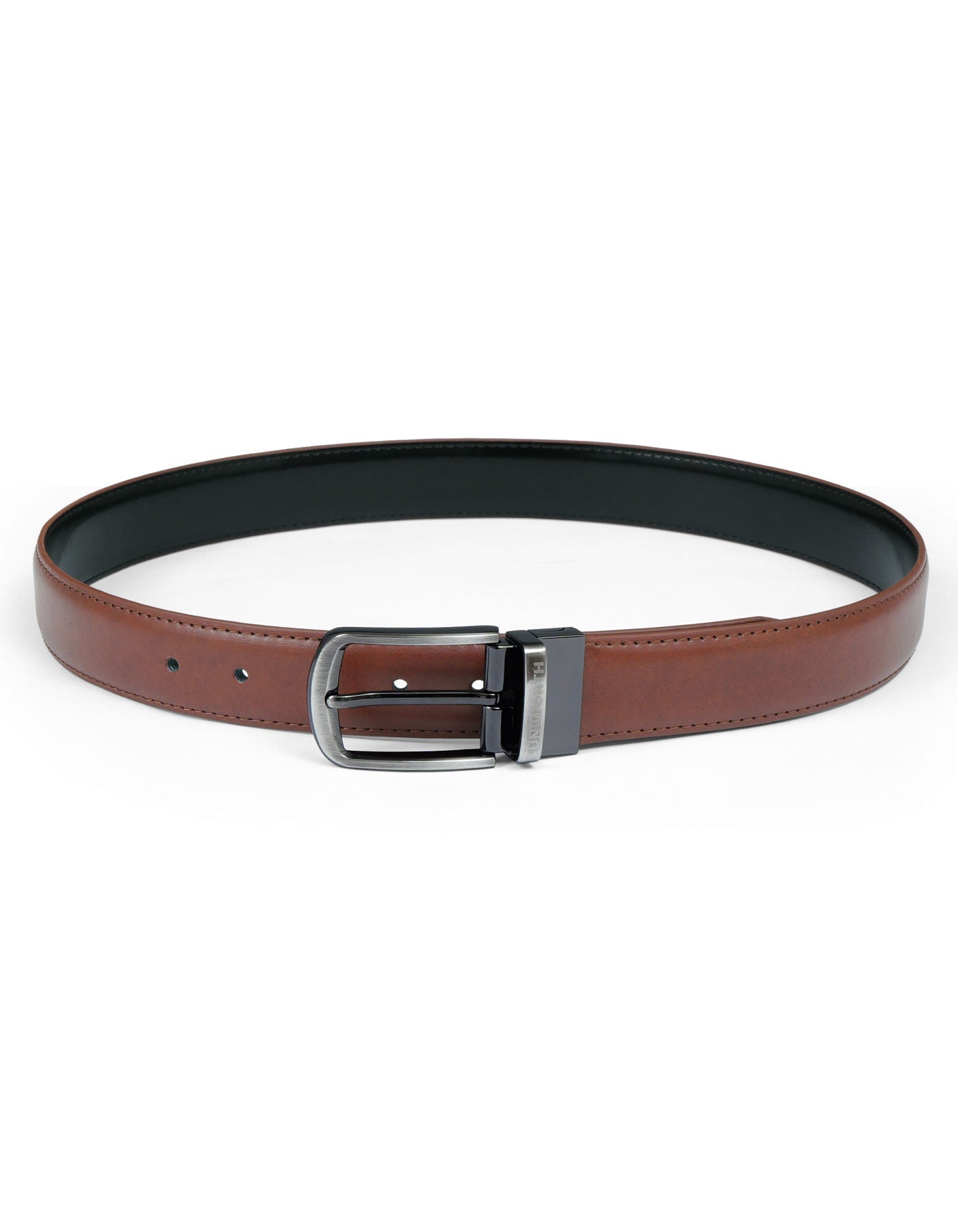 Burgundy Plain Formal Belt