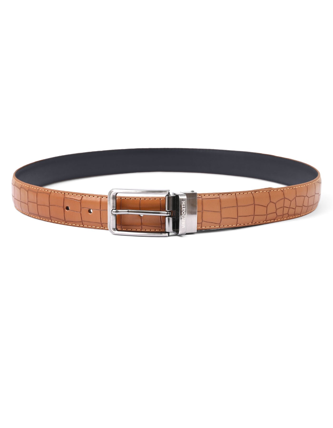 Tan Texture Formal Belt