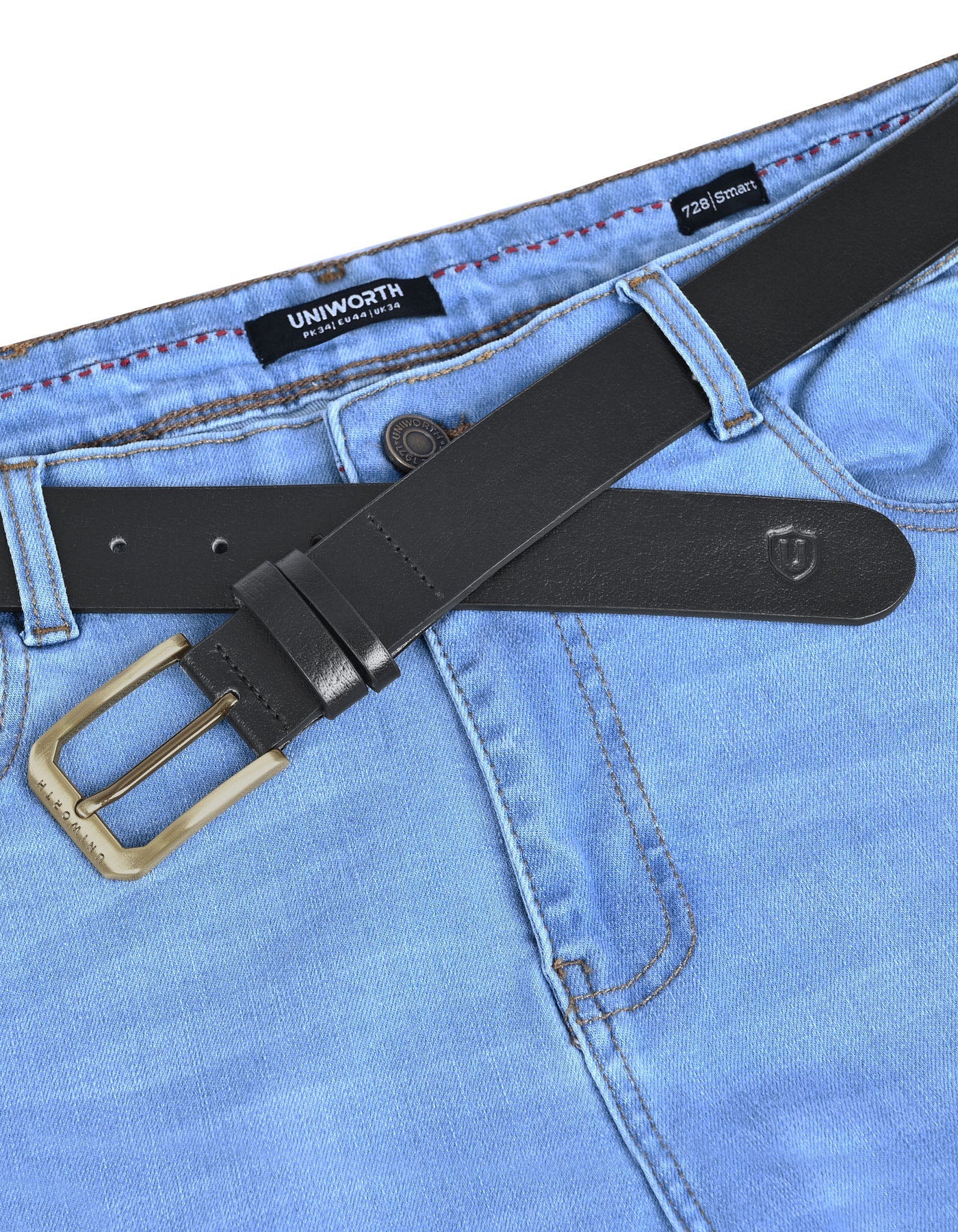Black Palin Formal Belt
