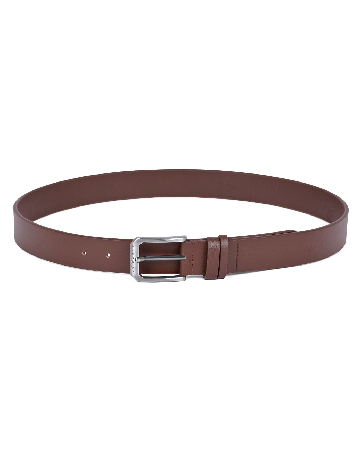 Brown Plain Formal Belt