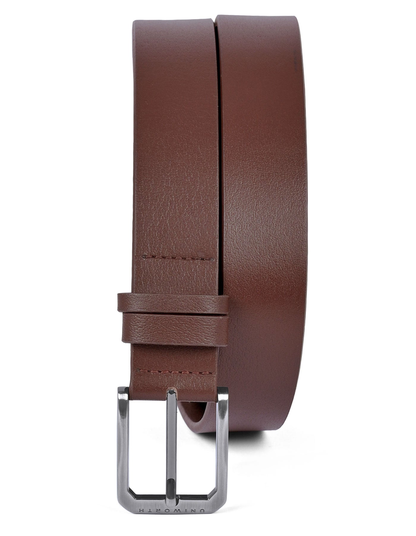 Brown Plain Formal Belt