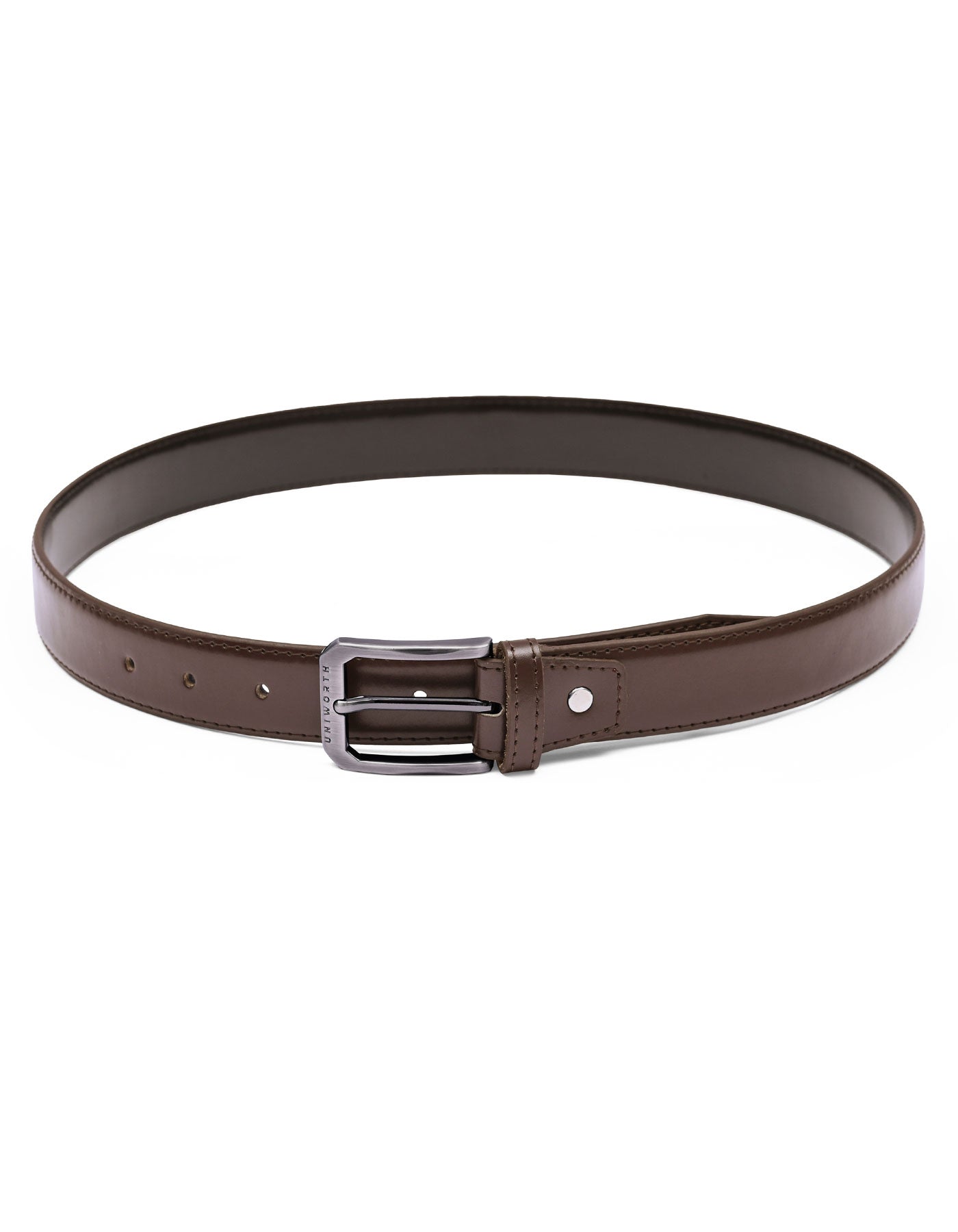 Brown Plain Formal Belt