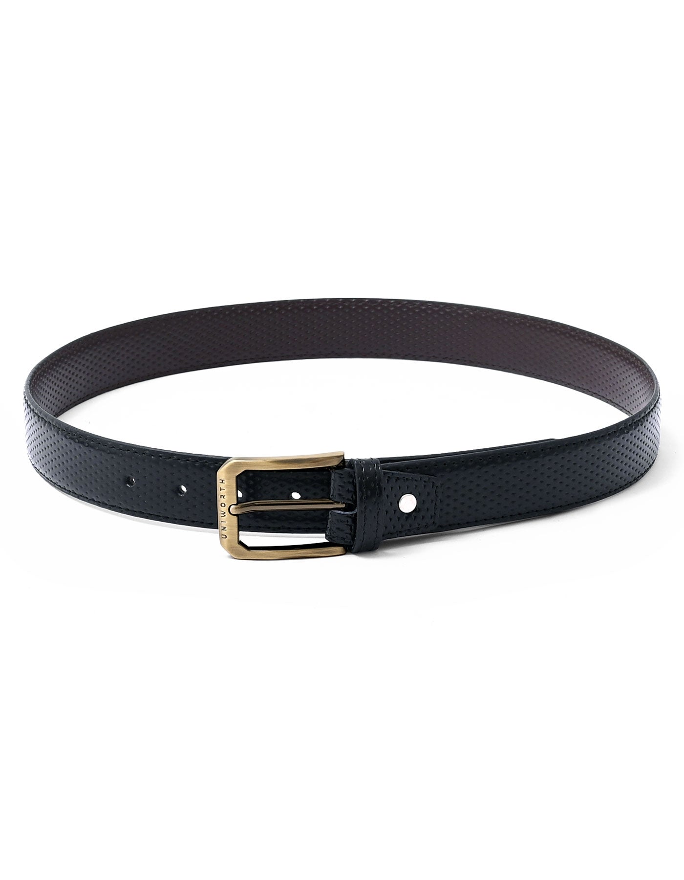 Brown Texture Formal Belt