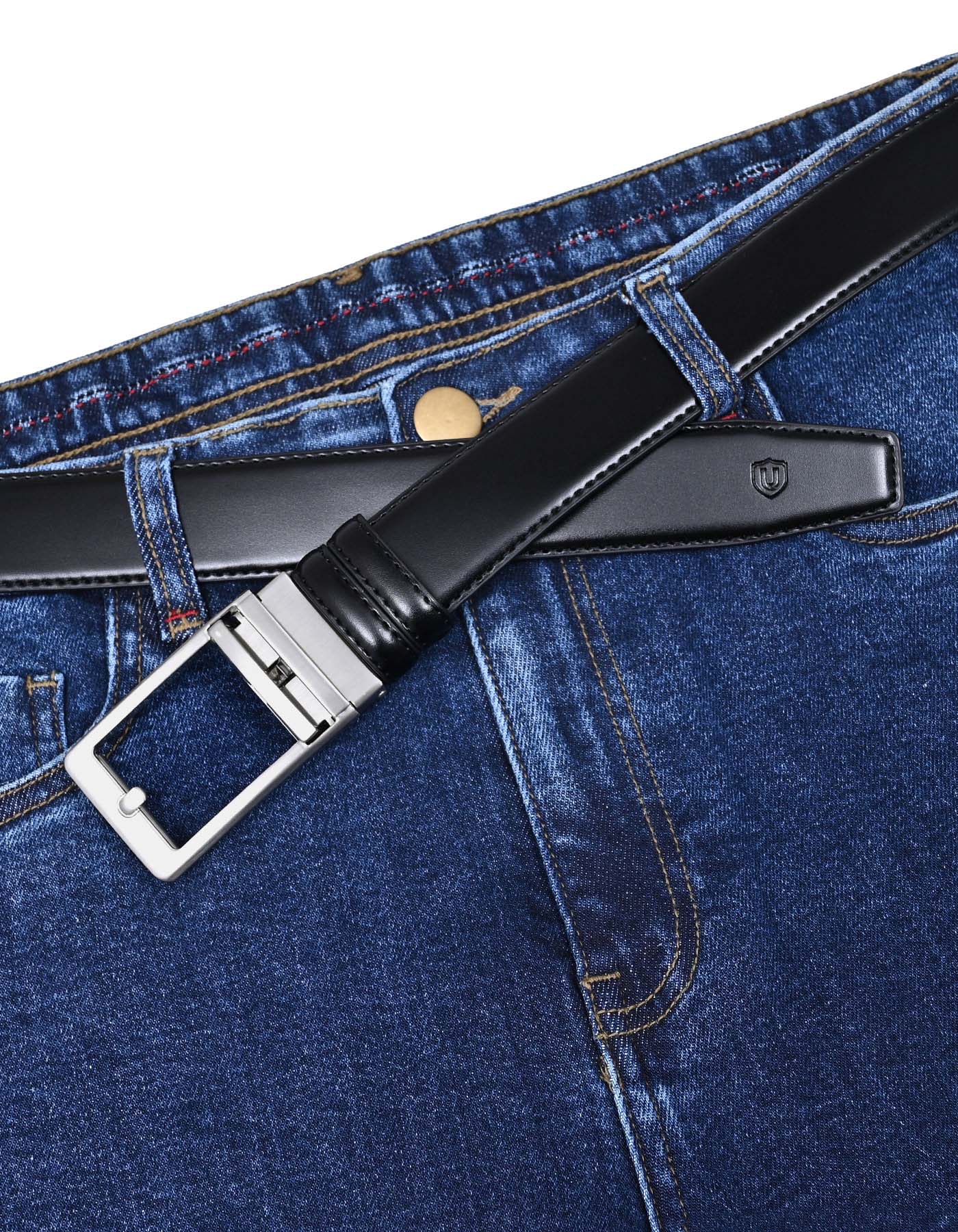 Black Palin Formal Belt
