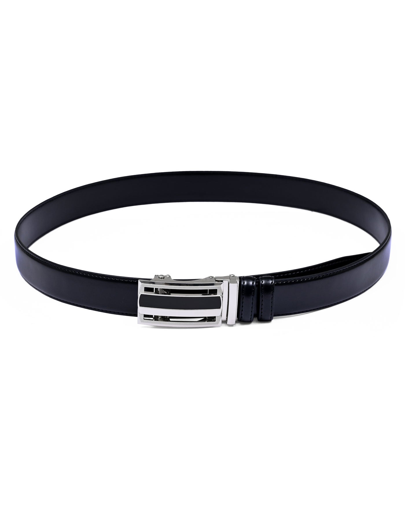 Black Plain Formal Belt