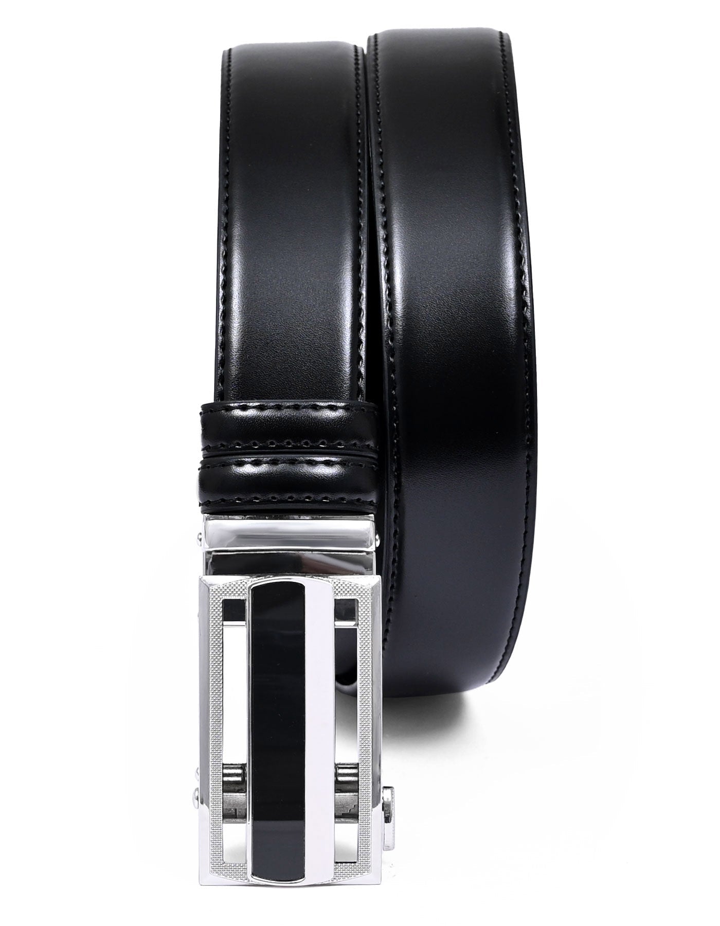 Black Plain Formal Belt