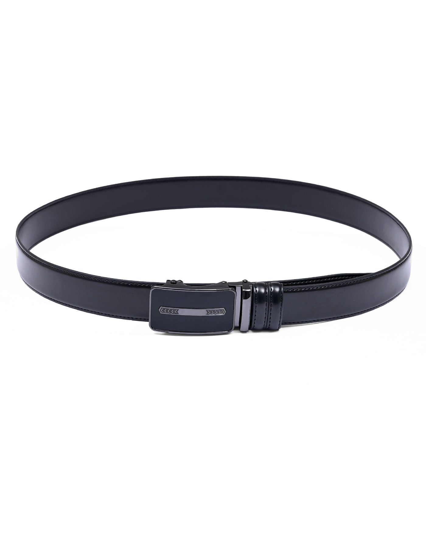 Black Plain Formal Belt