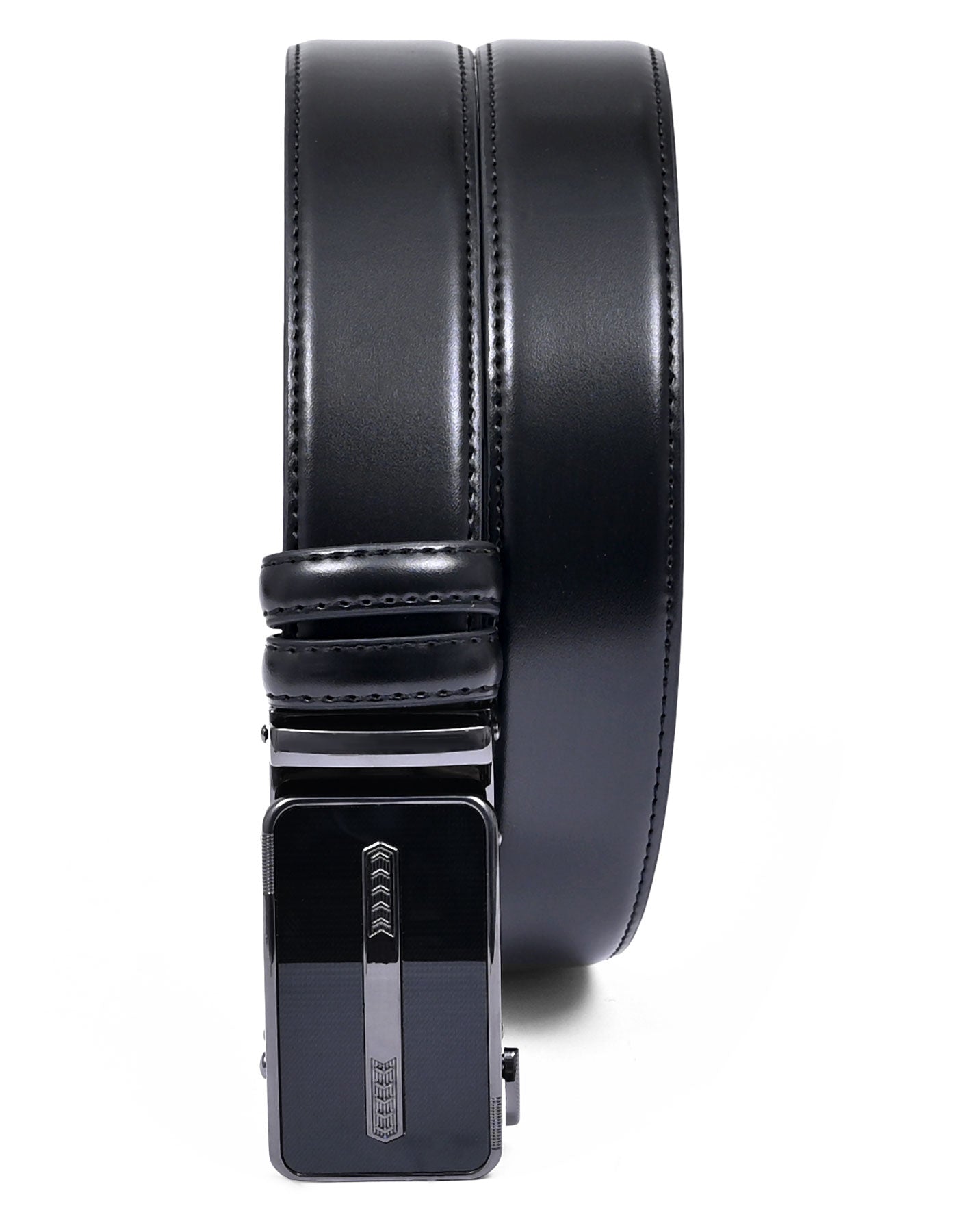 Black Plain Formal Belt