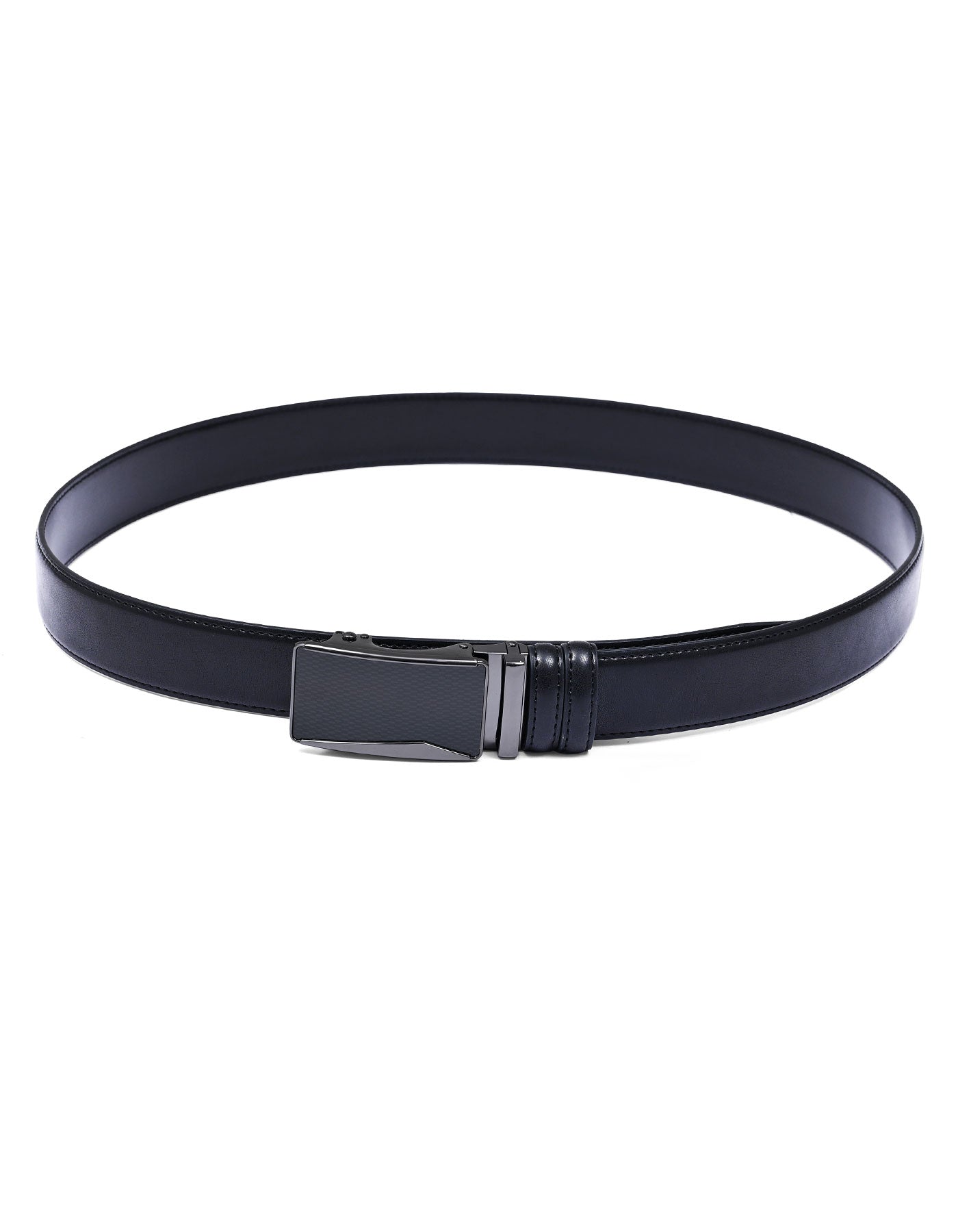 Black Plain Formal Belt