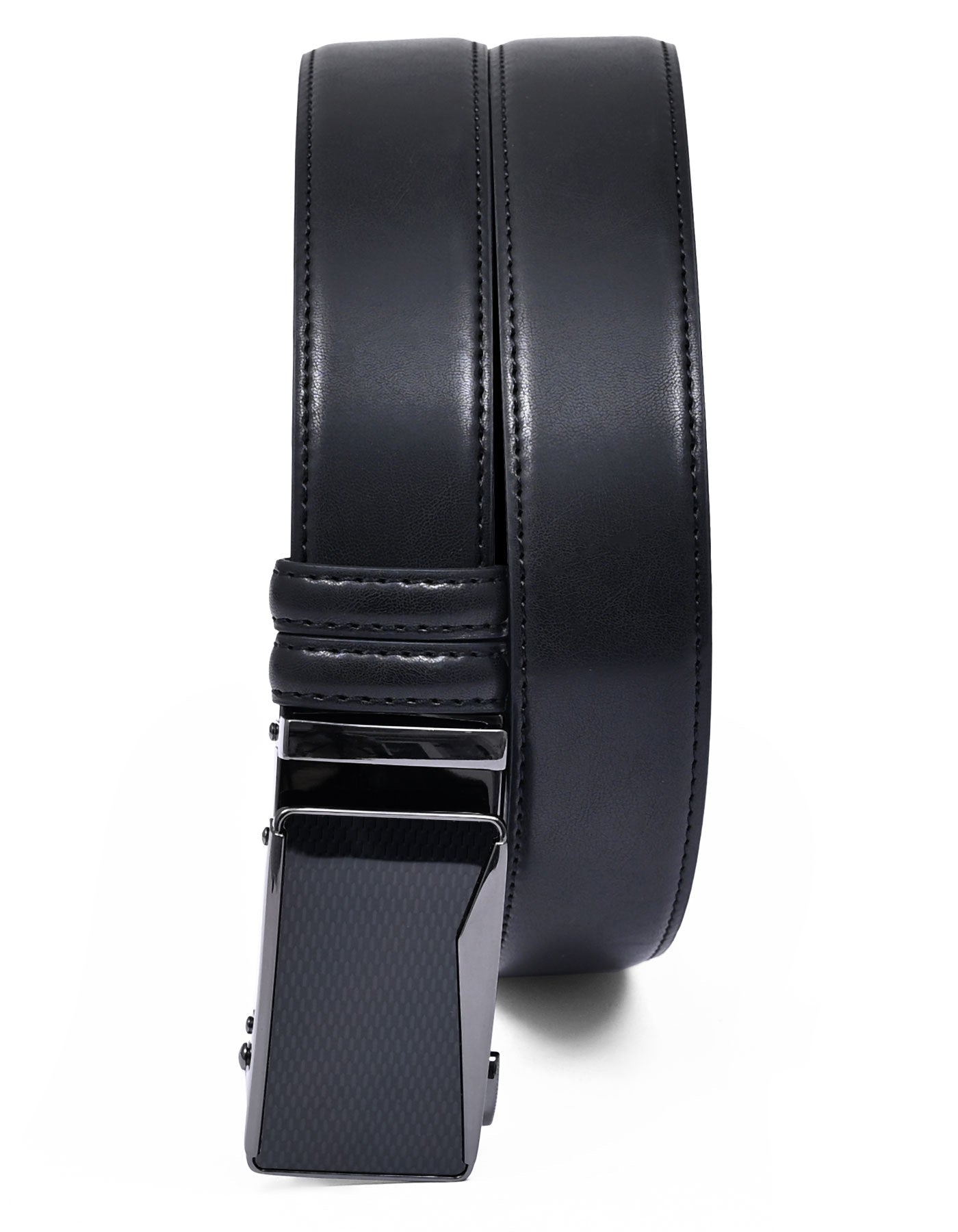 Black Plain Formal Belt