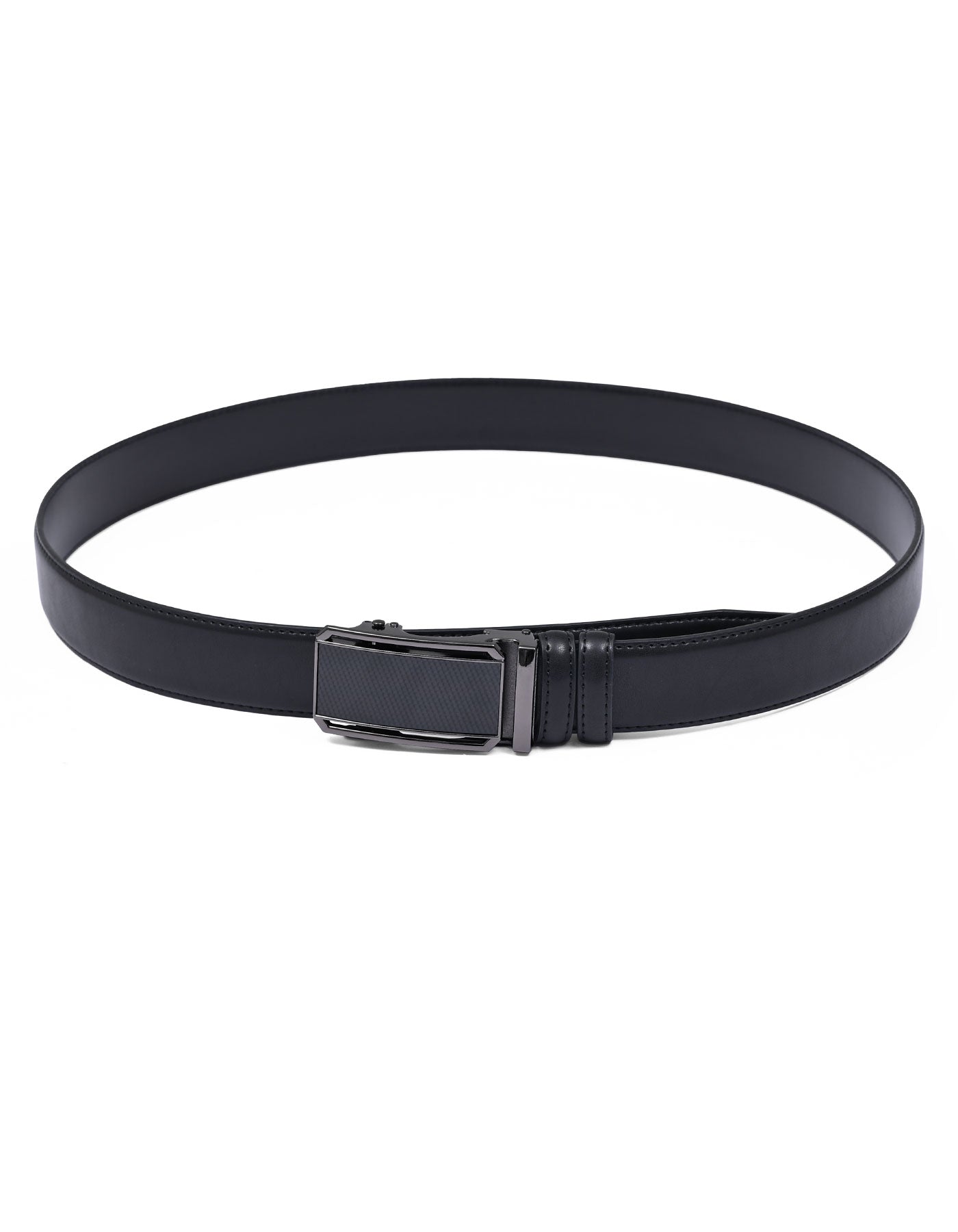 Black Plain Formal Belt