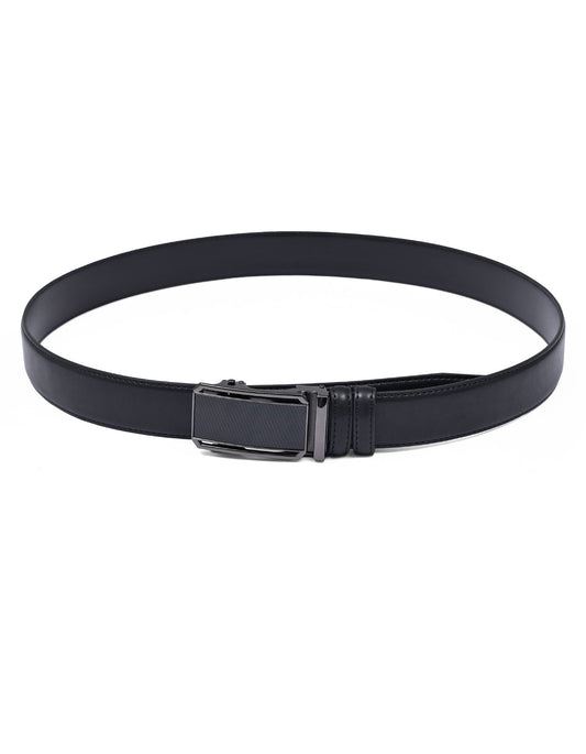 Black Plain Formal Belt