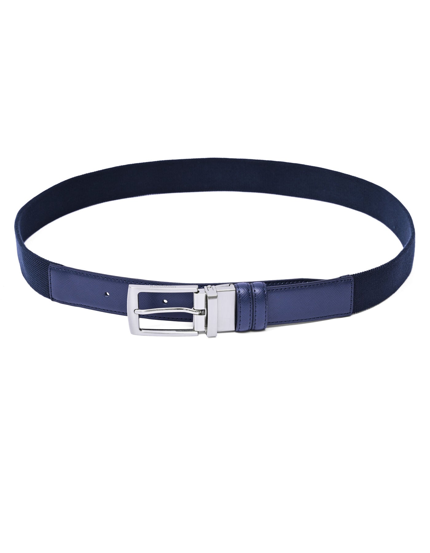Navy Plain Formal Belt