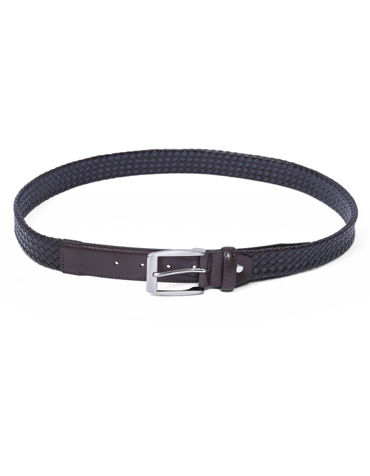 Brown Geometric Formal Belt