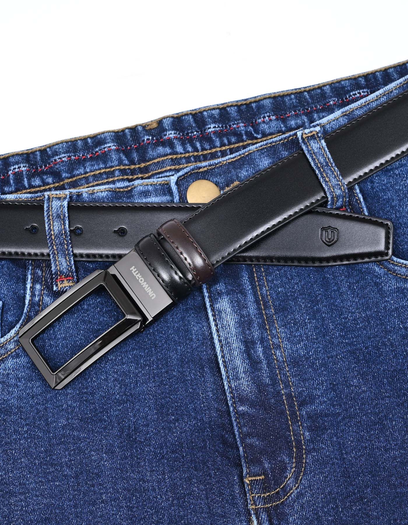 Coffee Plain Formal Belt