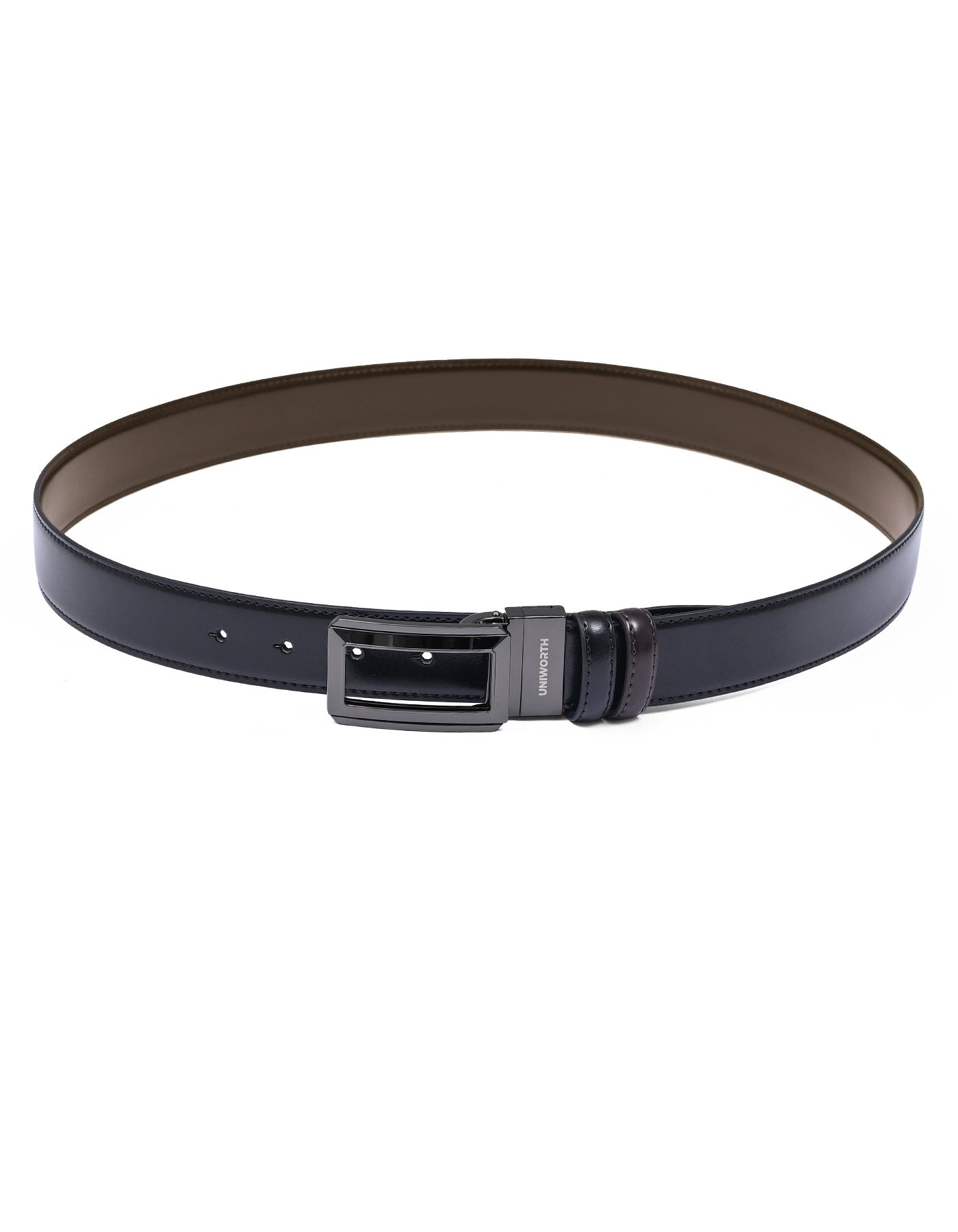 Coffee Plain Formal Belt