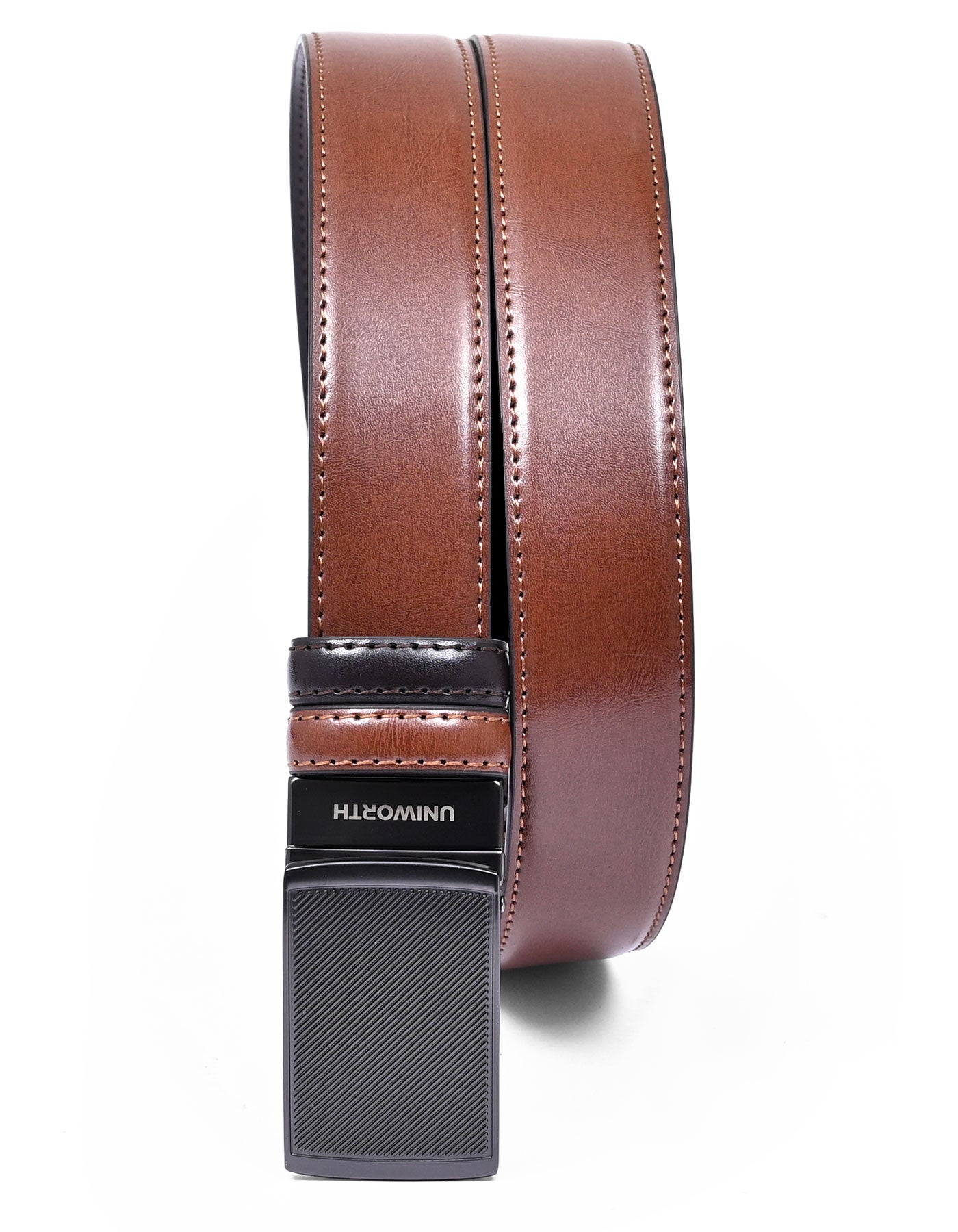 Tan Plain Formal Belt