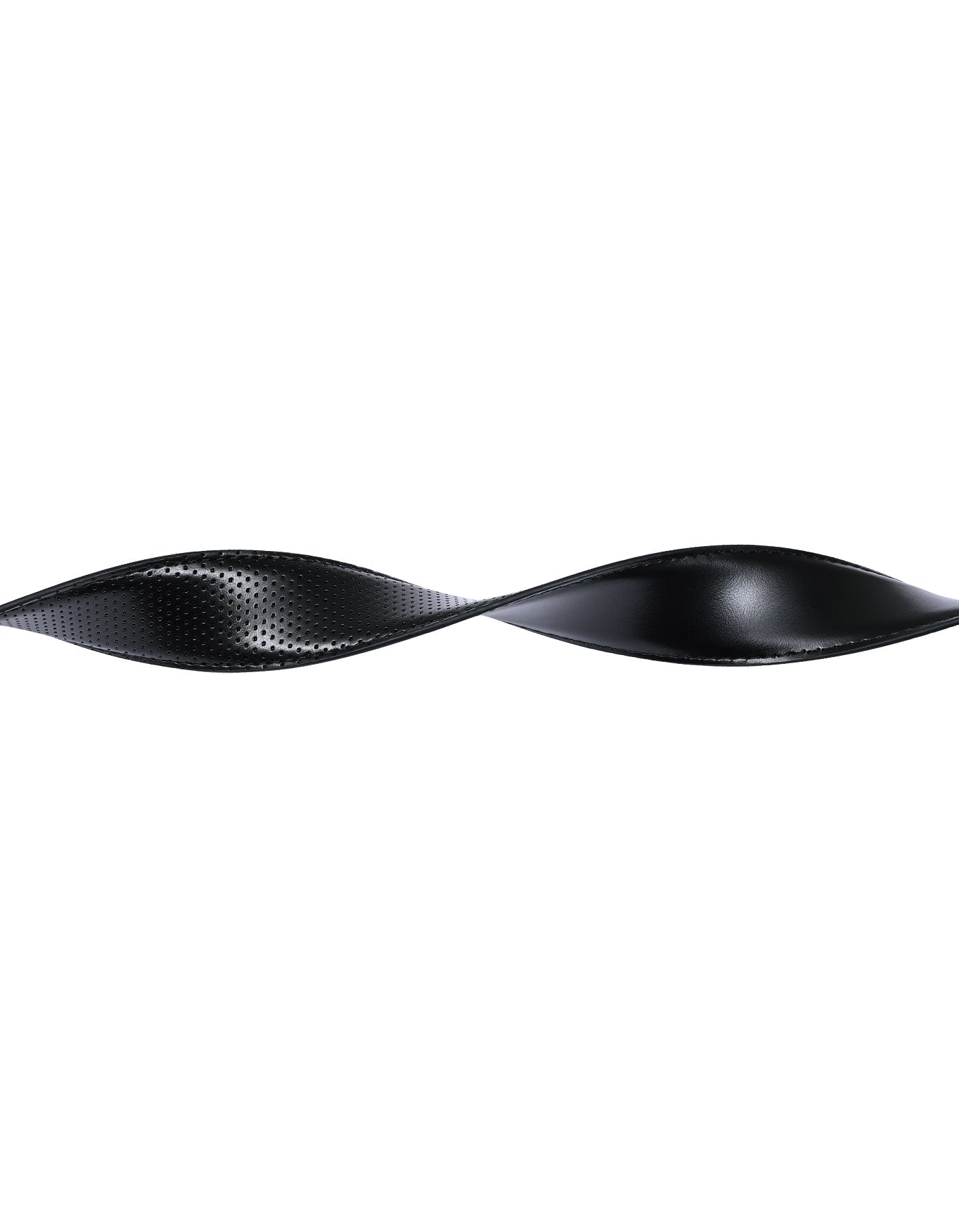 Black Texture Formal Belt